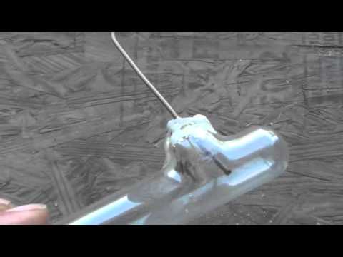 How to make a X-ray tube, or cathode ray tube