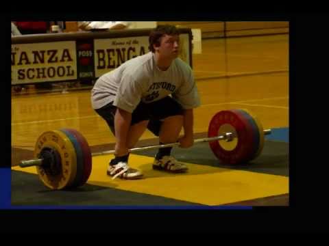 2011 National Power Clean Championship   Joe Graen  Heavyweight Champ - 340 LBS Power Clean