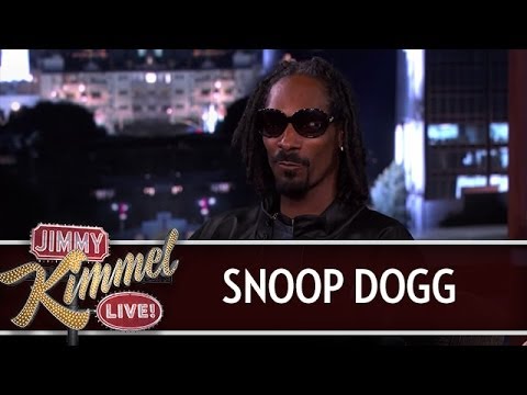 Snoop Dogg on Jimmy Kimmel Live PART 1