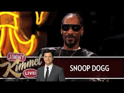 Snoop Dogg on Jimmy Kimmel Live PART 1