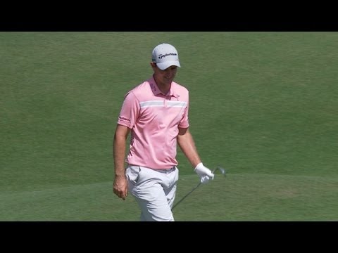 Justin Rose nearly holes pitch shot at Zurich