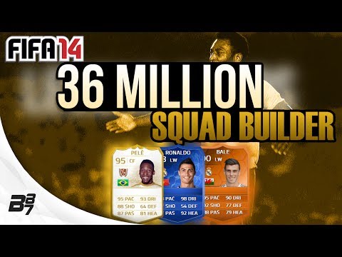 THE MOST EXPENSIVE SQUAD BUILDER EVER! w/ Pele and TOTY Ronaldo | FIFA 14 Ultimate Team