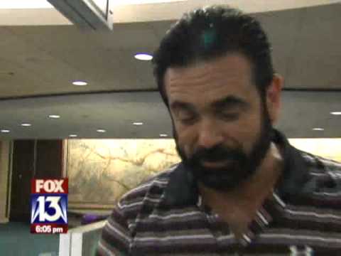 Billy Mays last interview coming off the plane RIP