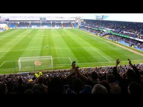 Pompey v Hartlepool WALL OF NOISE  5/4/14