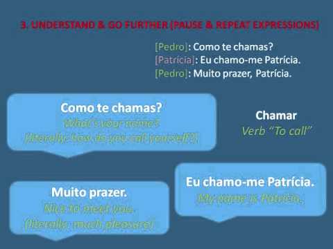 Interactive Portuguese for Begginers - Lesson 1