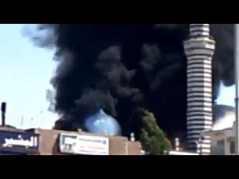 Syrian Army Destroys Islamic Mosque   Dar Es Salaam Mosque Bombed HOMS, Syria 03 Apr 2012