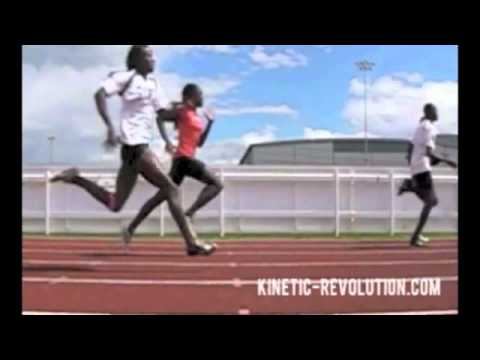 Slow Motion Kenyan Running Technique Observations