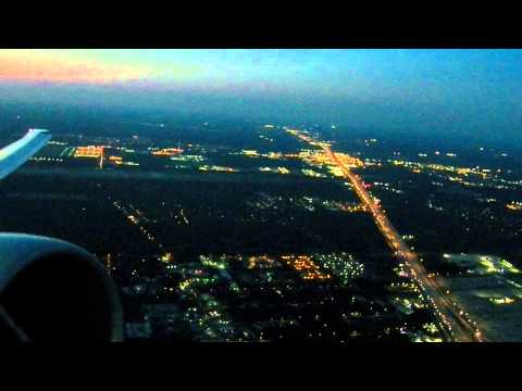 IAH HD Qatar Airways 777-200LR Take-Off Business Class Houston Intercontinental Airport Boeing