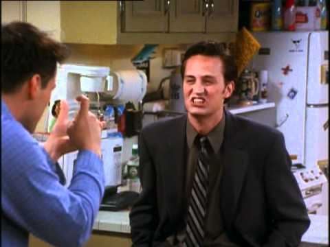 Friends Moments - Joey takes Tag out!