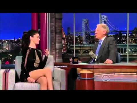 Selena Gomez Saying ''Made Justin Bieber Cry'' On [David Letterman 2013 Interview]