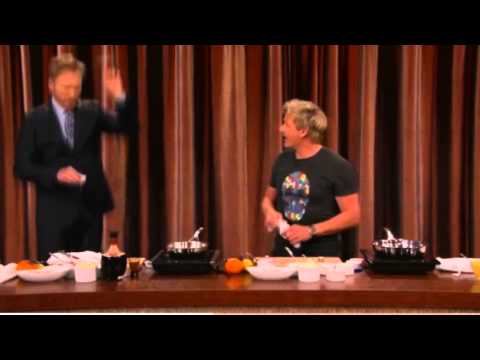 Gordon Ramsay in Late Night with Conan O'Brien