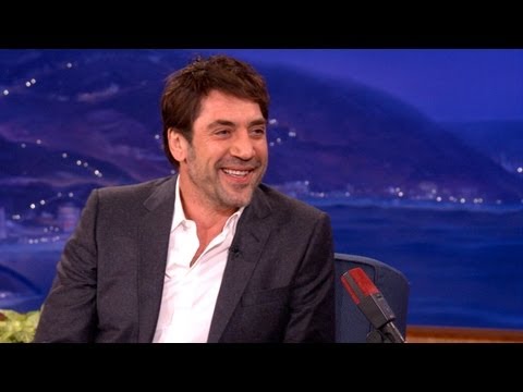 Javier Bardem Is No Man Of Action - CONAN on TBS