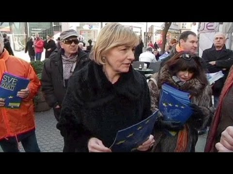 Clashes in Zagreb on eve of Croatia EU vote