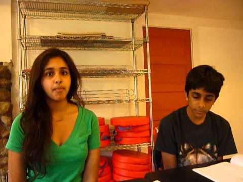 Learn Gujarati...from teens Hana and Nabil