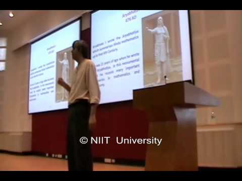 Prof. Dinesh Singh - A history of Indian Mathematics