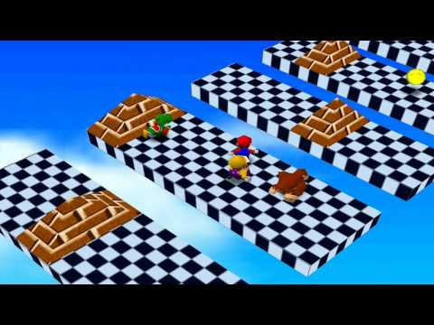 Mario Party 1 Mini Games - Platform Peril