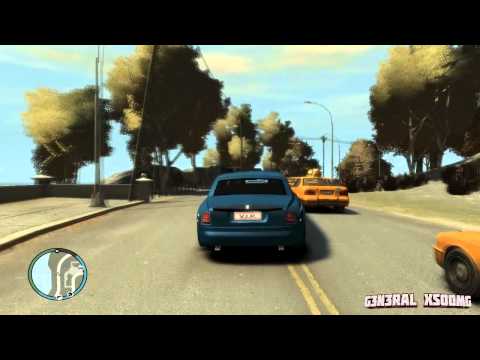 Rolls Royce Limo Review Test Drive On GTA IV Car Mod Pack Cardommer 3 +Download Link.wmv