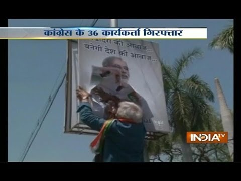 Madhusudan Mistry arrested for pasting his poster on Narendra Modi's advertisement