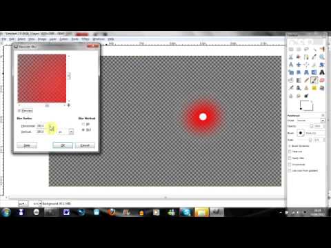 Adam - Gimp Tutorial: Red Glowing Eye Effect.