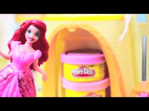 PART 2 Belle Pranks Littler Mermaid Ariel Disney Princess Magiclip Dolls Castle AllToyCollector