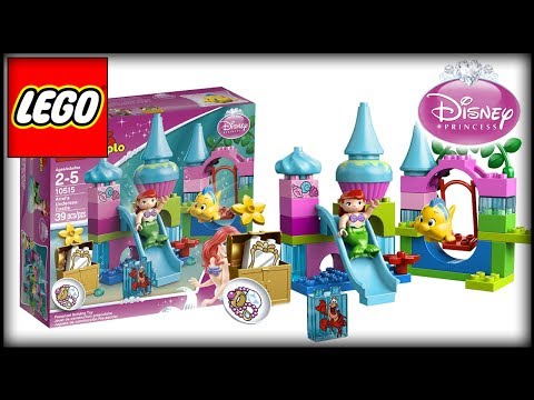 ♥ LEGO Disney Princess Ariel Undersea Castle Unboxing (LEGO Toys for Girls)