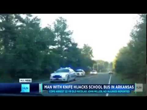 Arkansas School Bus Hijacking: Man Arrested and Children are Safe