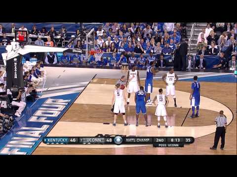 #8 Kentucky vs. #7 Connecticut 2014 NCAAM Baske Nat Cham