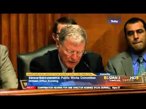 Environmental Protection Agency Administrator Nomination Hearing: Elizabeth Warren (2013)