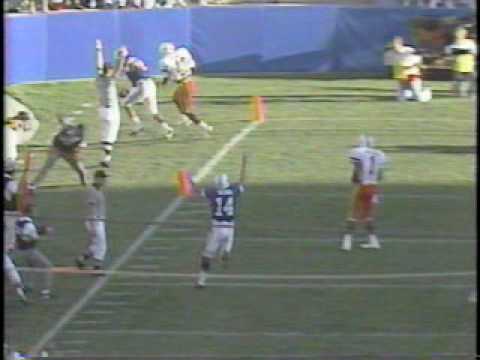 BYU Cougars vs #1 Miami Hurricanes football in 1990