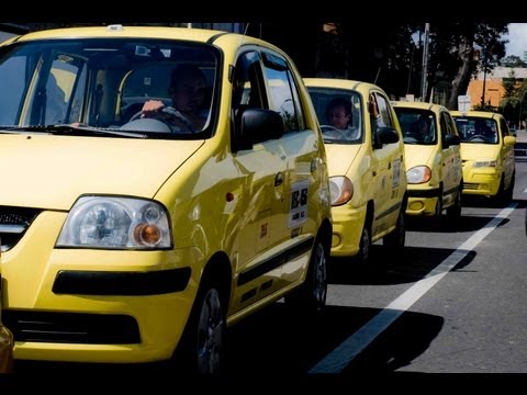 Public transit system Taxis Bogotá Tarifas - ¿how it works? - Travel Guide - Guia para el viajero