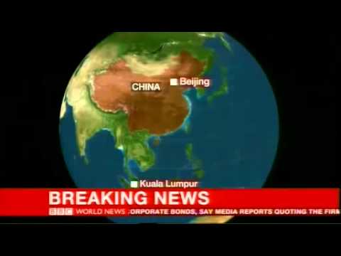 LATEST NEWS  Malaysia Airlines Flight to Beijing Missing, 239 Passengers on Board