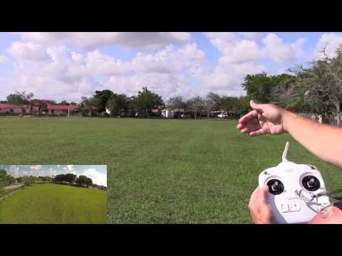 DJI Phantom: IOC Home Lock & Course Lock explained, enabled & demonstrated Part 3 of 3