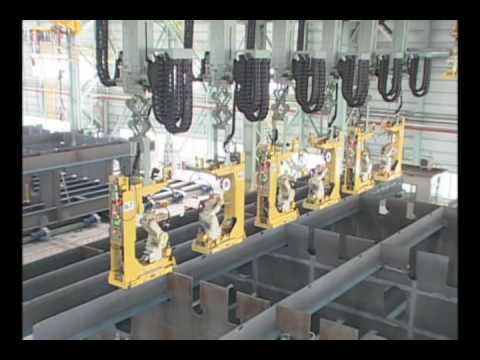 Arc Welding Ships - Kawasaki Robotic