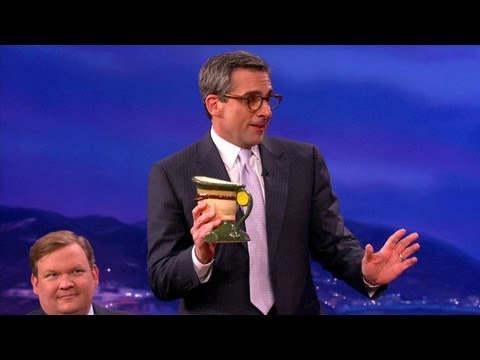 Steve Carell Gets In Touch With His Inner Badass - CONAN on TBS