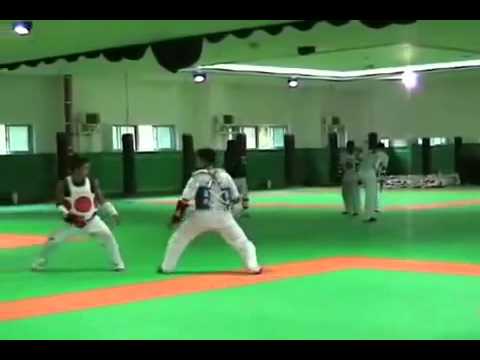 TAEKWONDO WTF sparring South Korea