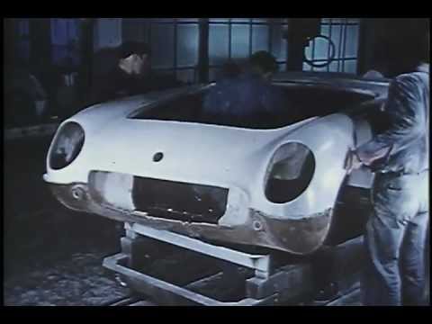 First Corvettes Being Built - 1953