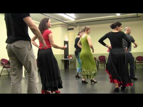 Flamenco Utrera - Utrecht - Beginners class - 2010