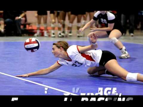 Caitlin Wickes Volleyball Libero Highlights Video - Class 2010