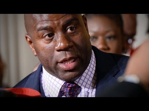 Magic Johnson Fires Back at Donald Sterling