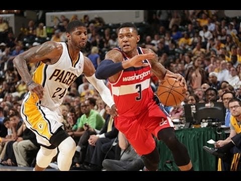 Bradley Beal Trips Up Paul George with the Step Back