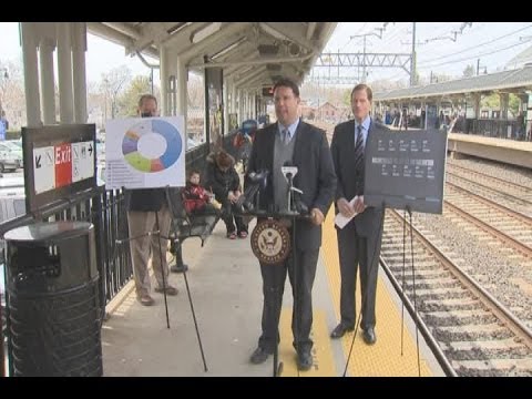 Train nearly takes out U.S. Senator