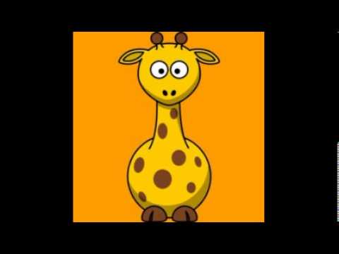 Michael Frank - Cartoon giraffe - 01 - Cartoon giraffe