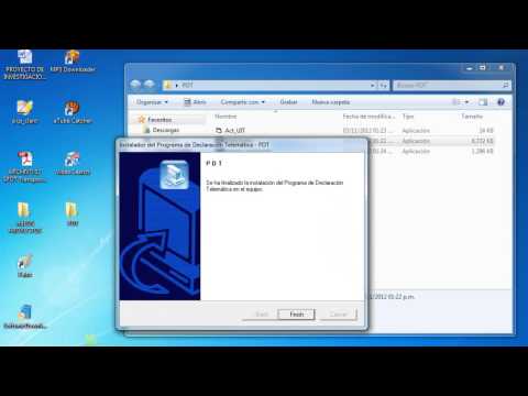 COMO INSTALAR EL  PDT