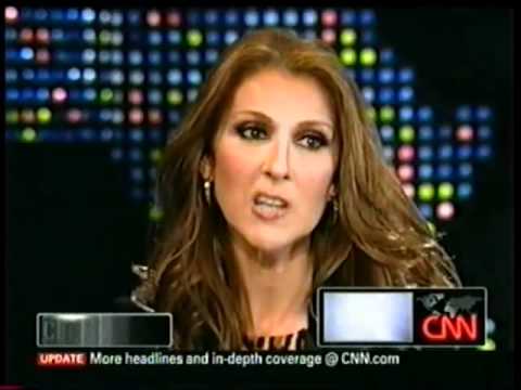 Celine Dion interview (1 of 4)