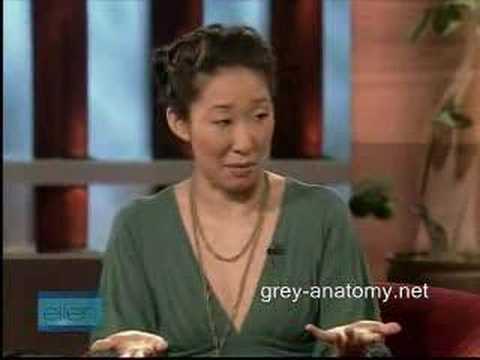 Sandra Oh on Ellen Degeneres show