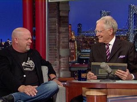 David Letterman - Pawn Stars' Rick Harrison