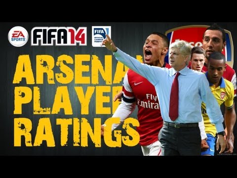 FIFA 14: Official Arsenal Player Ratings