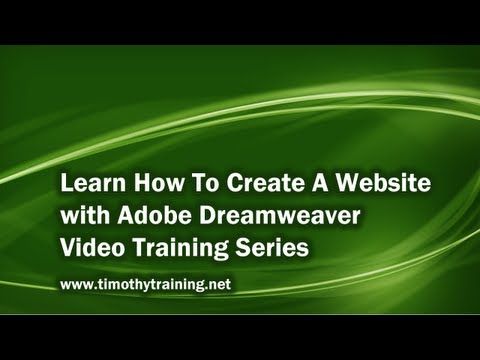 1 - Introduction to Dreamweaver Tutorial (CS5)