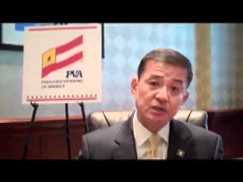 Paralyzed Veterans' Lani Poblete interviews VA Secretary Eric Shinseki, part 1