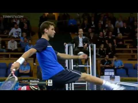 Milos Raonic vs. Grigor Dimitrov Full Match 2011